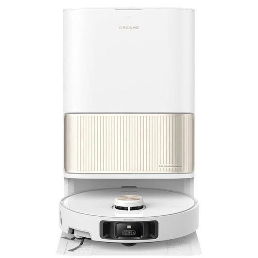 Dreame L40 Ultra Robot Aspirador y Friegasuelos con Vaciado Automático Blanco/Dorado