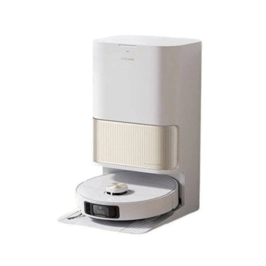 Dreame L40 Ultra Robot Aspirador y Friegasuelos con Vaciado Automático Blanco/Dorado