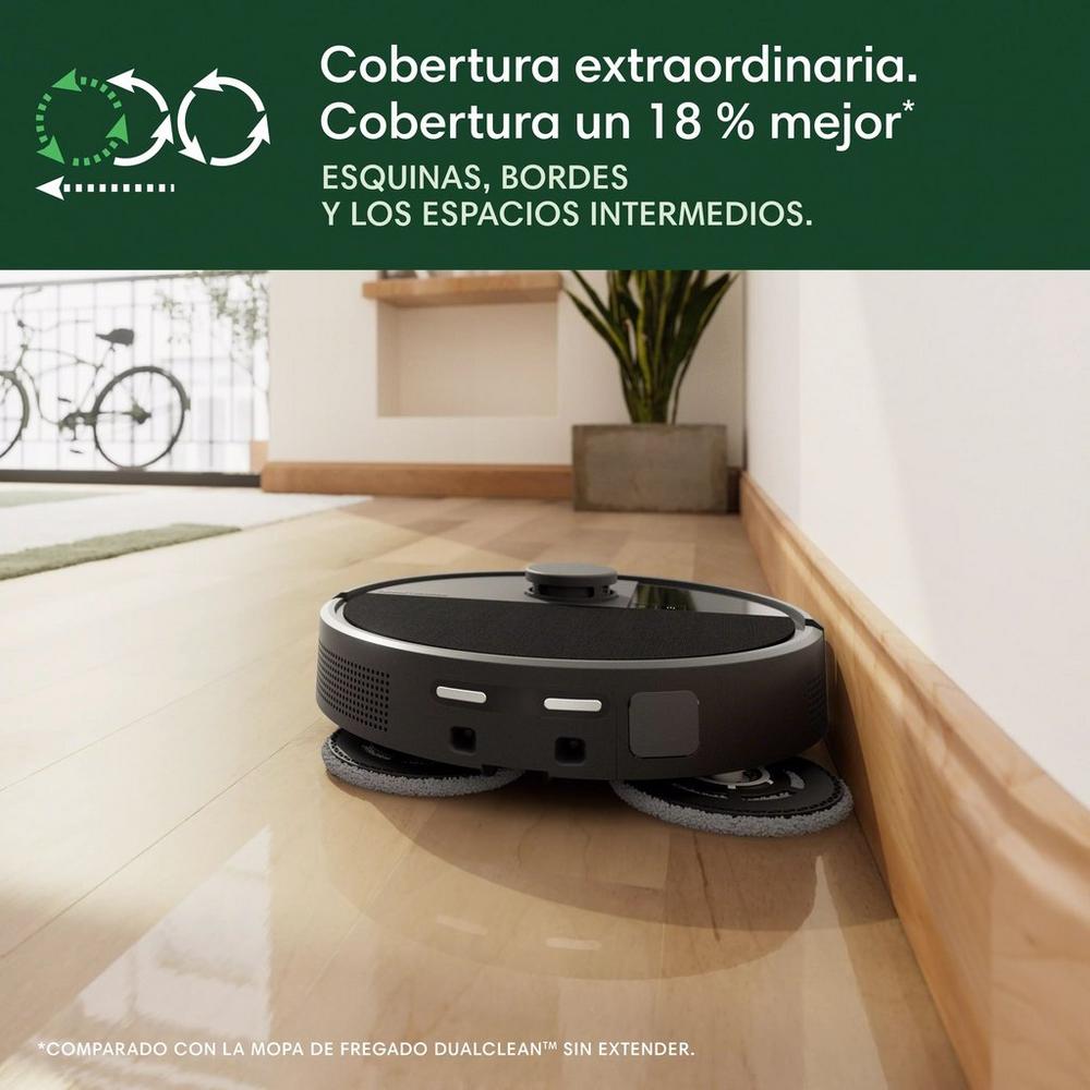 Robot Roomba® Plus 505 Combo con Base AutoWash™ - Negro