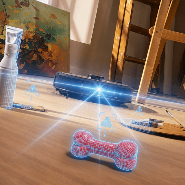 Conga Z100 X-Treme Robot aspirador especialista en fregado con tecnología AI LaserEye