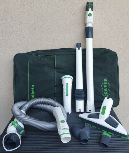 VORWERK FOLLETTO VK200 CON PULILAVA SP600S SACCA ACCESSORI LAVAPAVIMENTI VK 200 (reacondicionados por EXPERTOS)