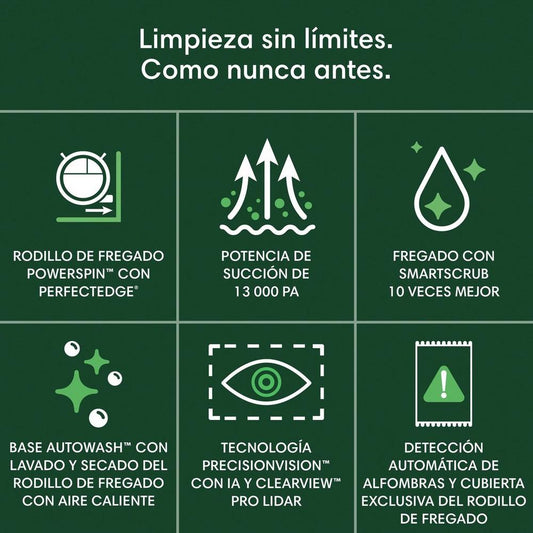 Robot Roomba® Max 705 Combo con Base AutoWash™ - Negro